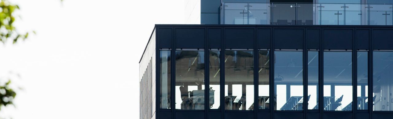 Nahaufnahme auf Seminarräume der FOM-Hochschule