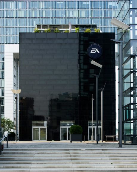 Deutsche Dependance des Weltkonzerns Electronic Arts im Kölner Rheinhaufen